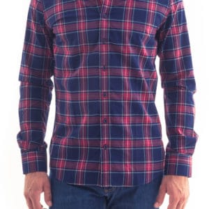 CAMISA SELINAC F & W QUADRES  –  YT65