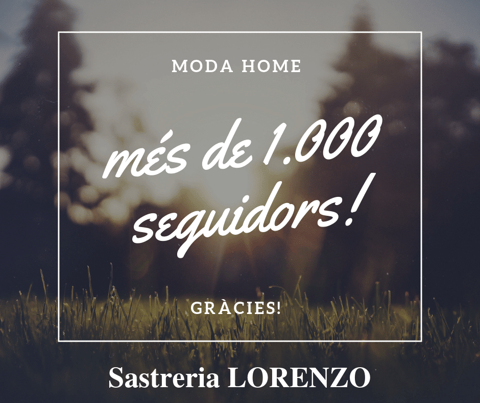 You are currently viewing SASTRERIA LORENZO més de 1.000 seguidors