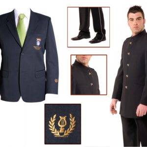 Uniformes para funcionarios, Uniformes para ayuntamientos, uniformes para hoteles, uniformes para residencias, uniformes para colegios, uniformes para orquestas, uniformes para grupos de música, teatro y actores.